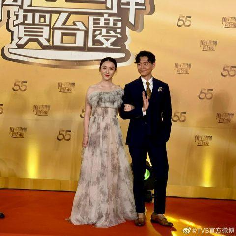 TVB“万千星辉贺台庆”红毯照曝光：众星齐聚 星光熠熠