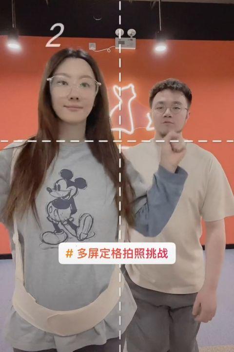 宋丹丹儿子巴图与妻子同框 博谷怀孕四个月笑容满面精神好