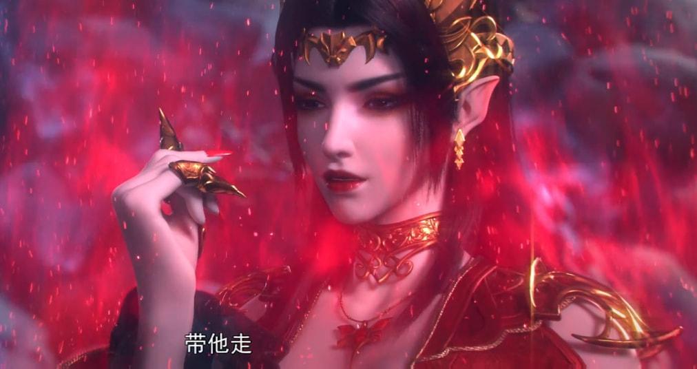 斗破苍穹：美杜莎都没出手，云山就认怂，萧炎全身而退与双皇道别