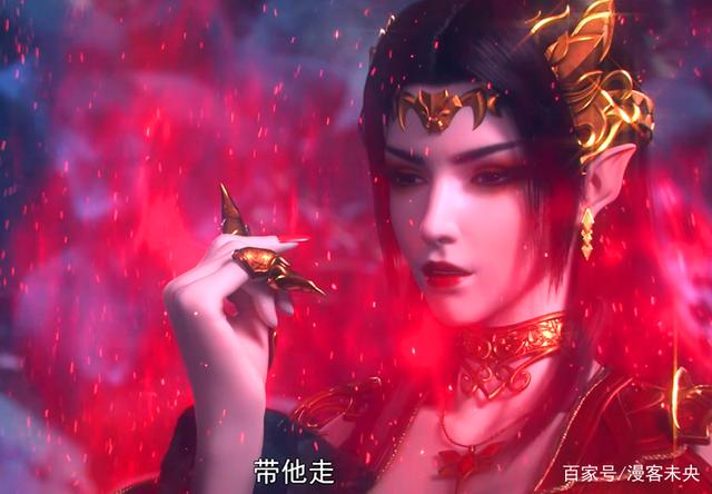 斗破苍穹：美杜莎被萧炎咸猪手，身材爆炸回头率爆表，被夸好生养