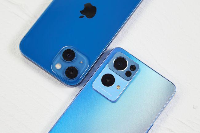 OPPO Reno7 Pro对比iPhone 13，谁才是直屏直边手机标杆？