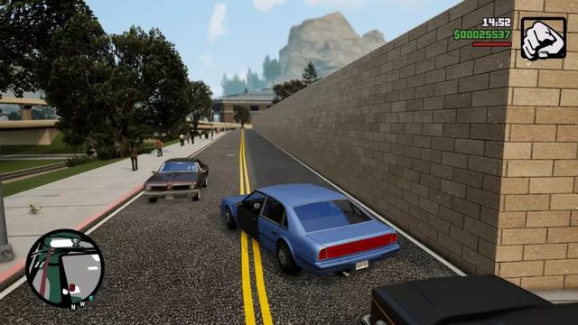 粉丝逼死官方 粉丝自制《GTA SA终极版》高清材质包模组