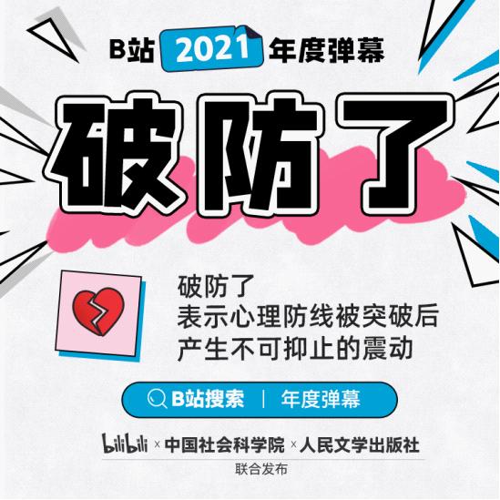 2021年，全B站100亿弹幕中，年度弹幕是……