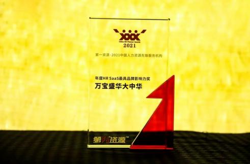 万宝盛华大中华斩获“2021中国人力资源先锋评选”双项大奖