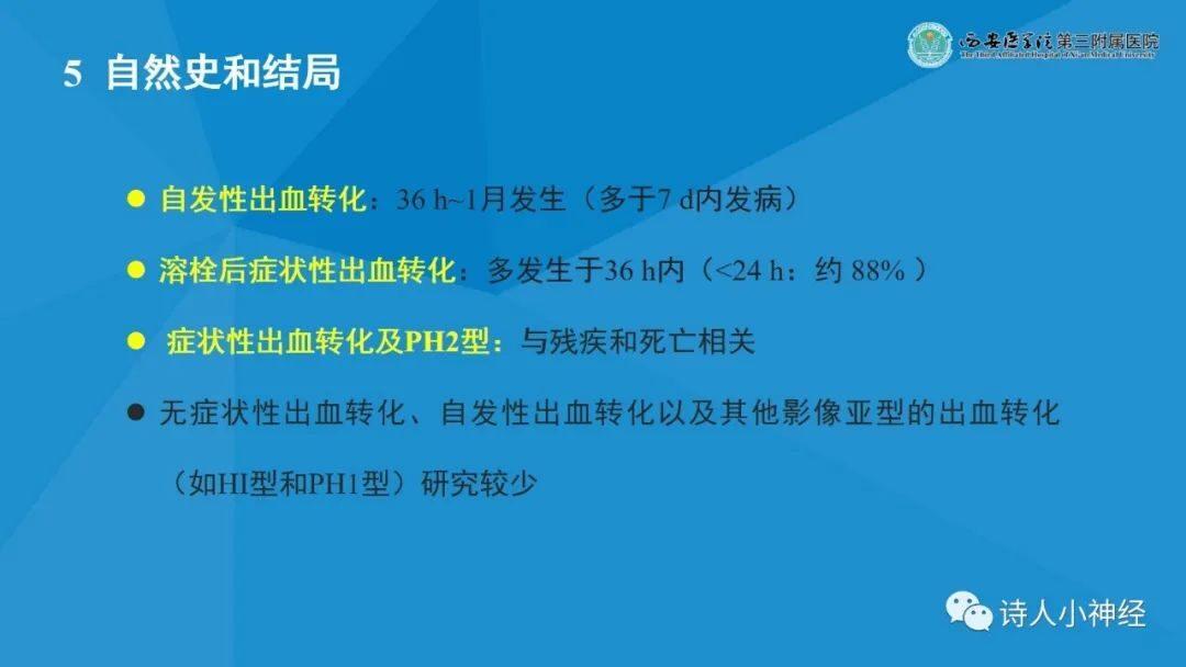 课件学习 | 《急性脑梗死后出血转化诊断与处理》解读