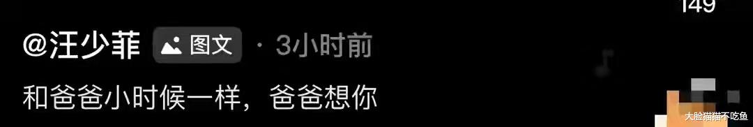 汪小菲离婚后首发声 因见不到孩子难过 晒多张女儿照片