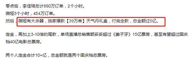 李佳琦双十一预售终赢薇娅！为卖货语出惊人，还疑似怒瞪工作人员