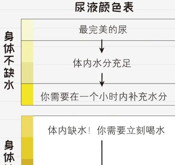 “多喝热水”真管用？什么时候给孩子喝水，对照尿液颜色表更科学