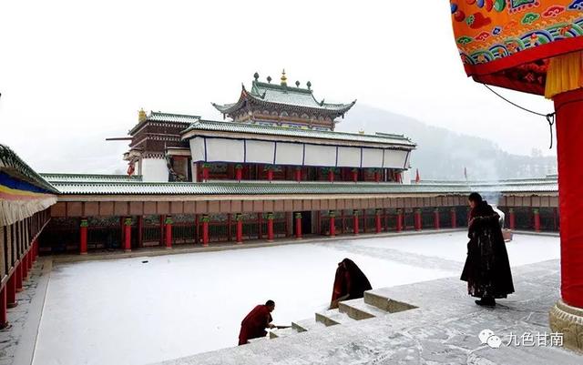 人间下了场甘南雪