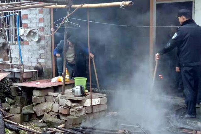 警惕！昭通一村民熏肉引发火灾！千万要吸取教训