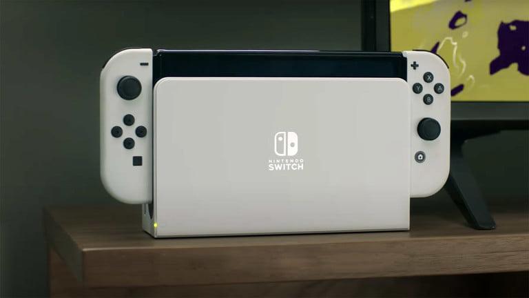 70 美元，任天堂 Switch OLED 款底座开始单卖：支持以太网接口