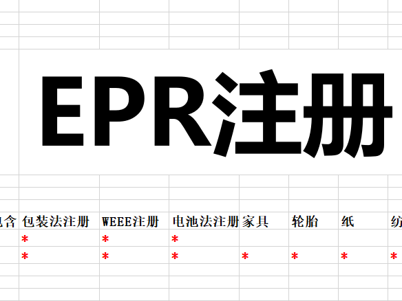 2022年始，亚马逊、速卖通等电商平台将要求提供并验证EPR注册号