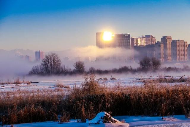 如梦如幻，雪后的兵团秒变童话世界