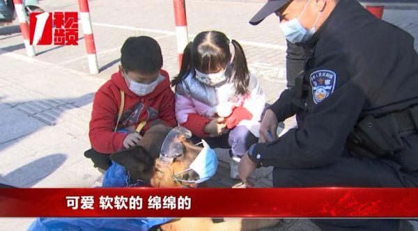 警犬“新造型”巡逻遭围观！新任务是………