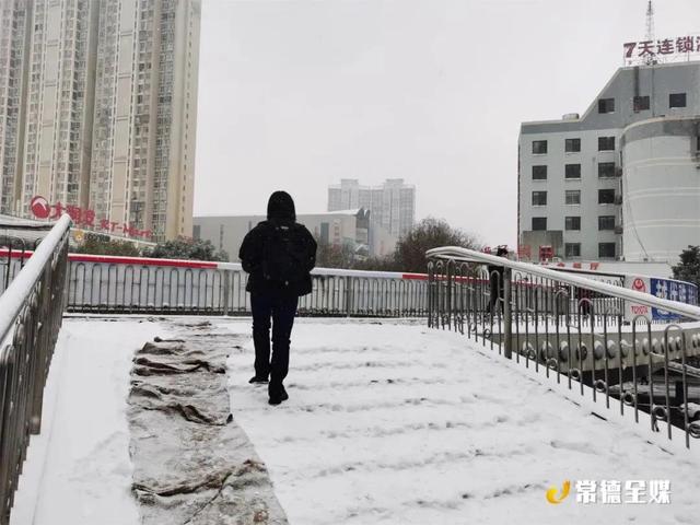 黄狗身上白，白狗身上肿！常德下大雪啦