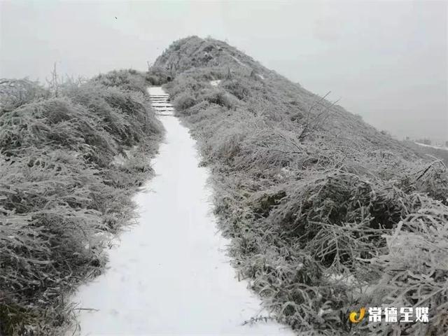 黄狗身上白，白狗身上肿！常德下大雪啦