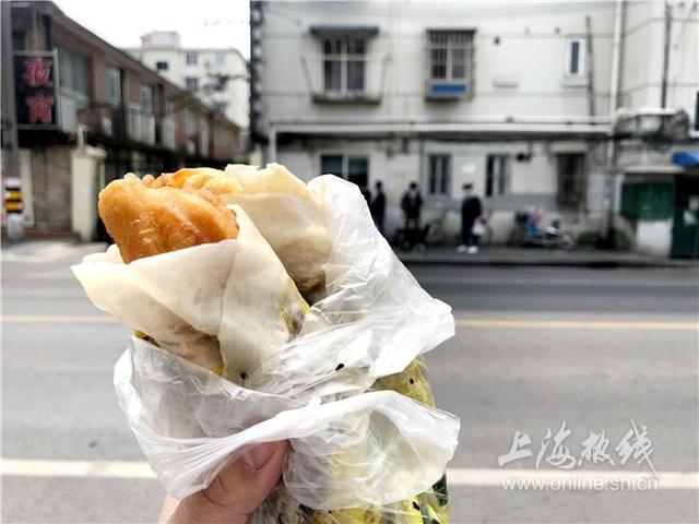 上海最好吃的蛋饼 定西路鸡蛋饼味道嗲