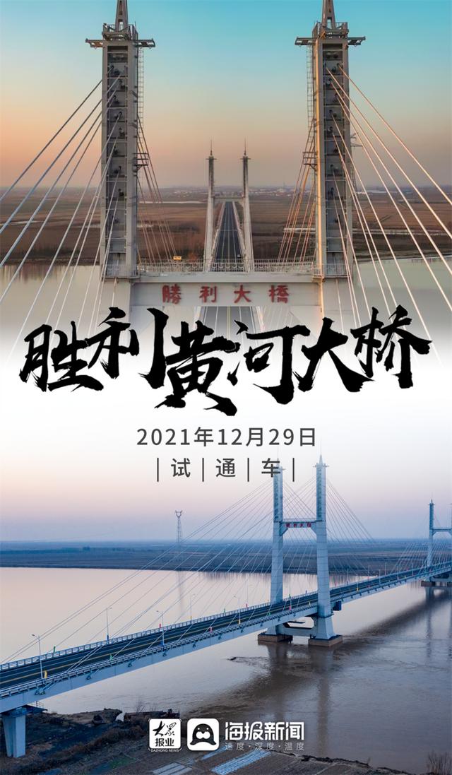 海报 | 东营胜利黄河大桥12月29日正式通车