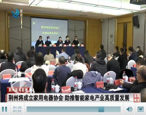 荆州市家用电器协会筹备会举行