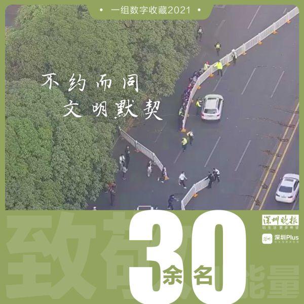 一组数字收藏2021，致敬圳能量！