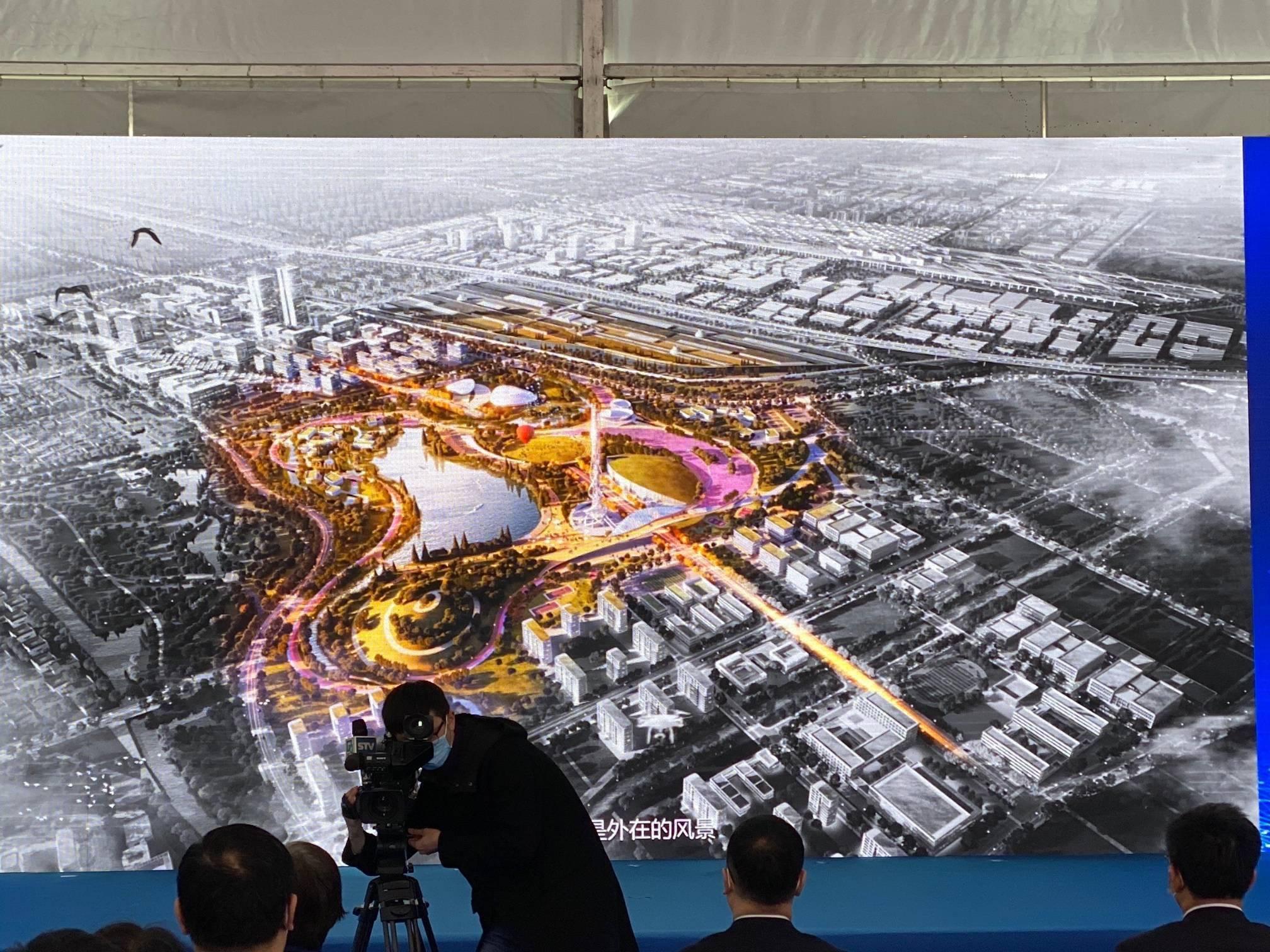 上海工业智能中心在马桥AI试验区开工，总投资14.4亿元