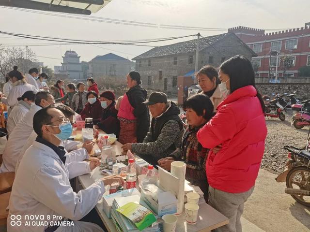 九江市中医医院走进庐山市华林镇开展医疗义诊活动