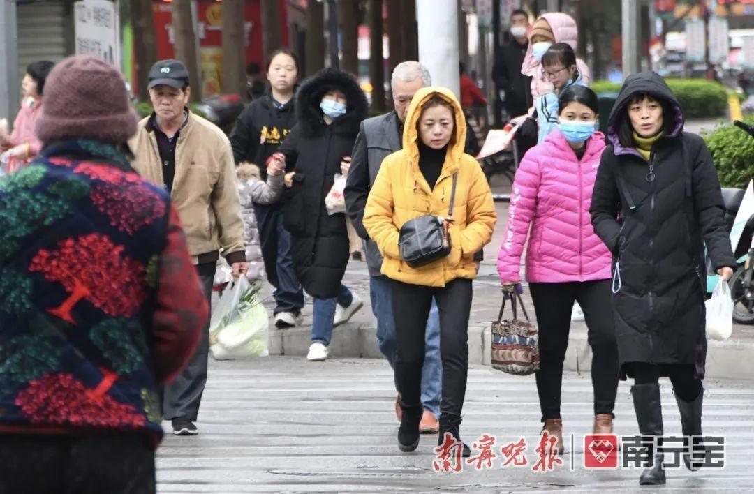 广西加入阴雨“群聊”！南宁湿冷天气继续