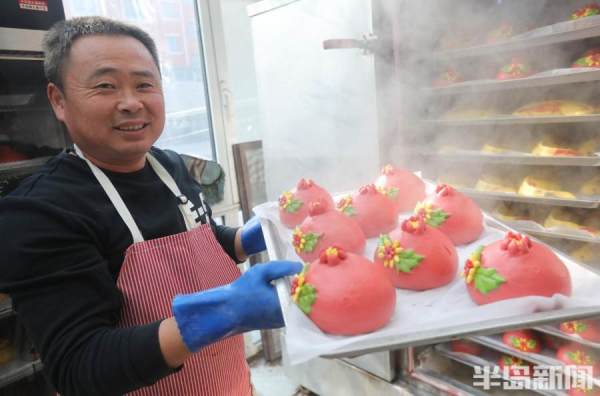 过了腊月门，胶东花饽饽蒸起来