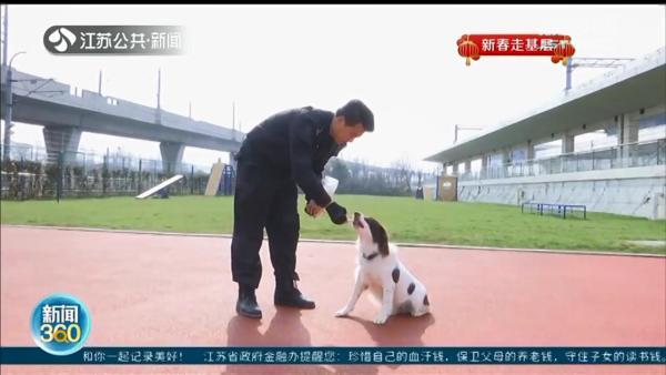 “新春走基层”我和我的警犬“战友”