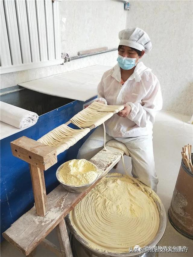 石家庄藁城宫面 13道工序打造舌尖美味