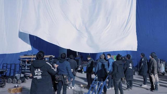 《流浪地球2》等七部电影正在摄制，青岛东方影都影视产业园春节开工不断档