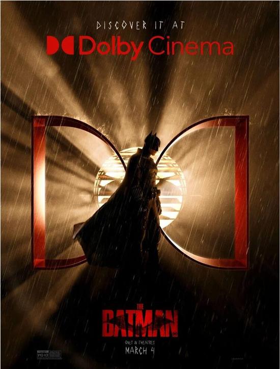 《新蝙蝠侠》曝杜比海报 预售开启IMAX提前上映
