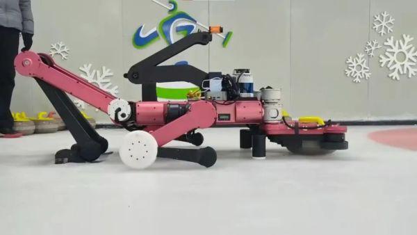 世界首款六足冰壶机器人“选手”，完成冬奥会首秀！