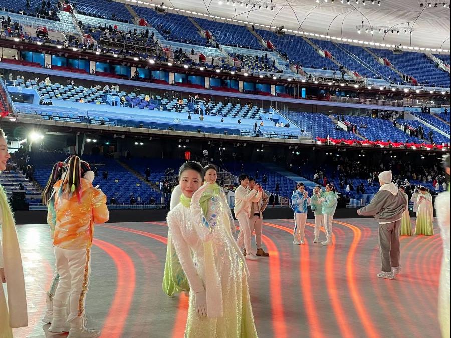 这3位海南籍姑娘在北京冬奥会闭幕式的舞台上“折柳寄情”