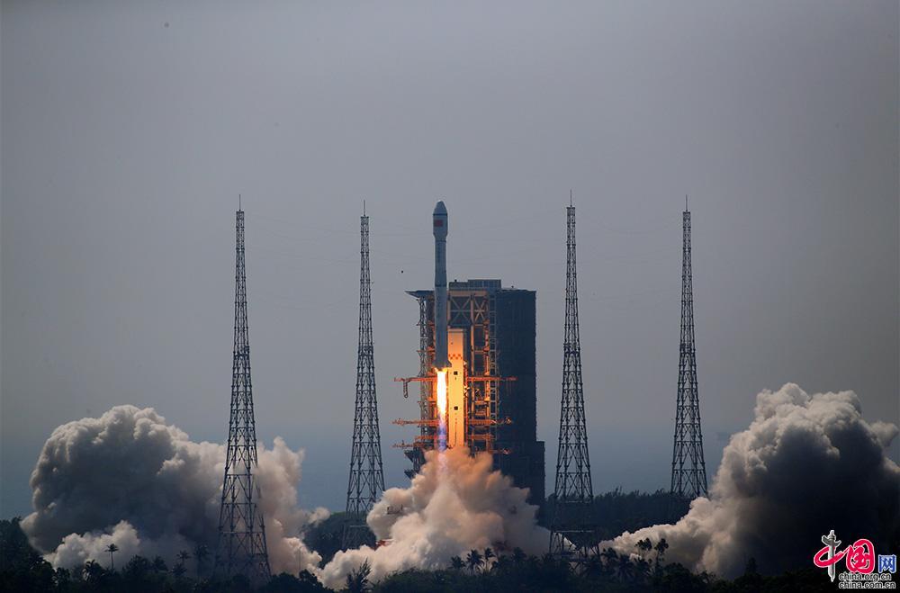刷新中国纪录 我国在文昌用长征八号火箭一次发射22颗卫星取得成功