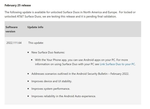 微软 Surface Duo 现已支持在 Win11 PC 上运行 Android 应用