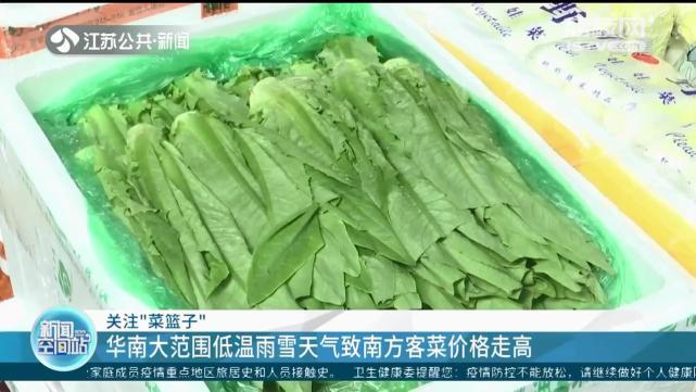 小葱每斤8块？华南大范围低温雨雪天气致南方客菜价格走高