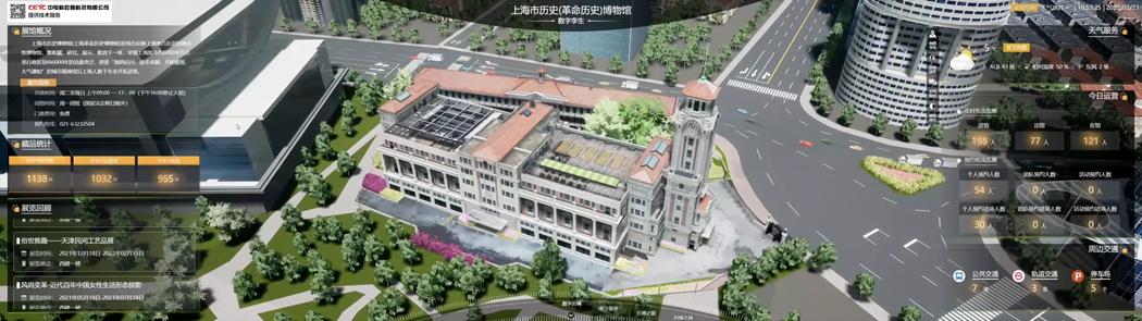 上海历史博物馆数字孪生系统升级，实现室内便民设施精准导航