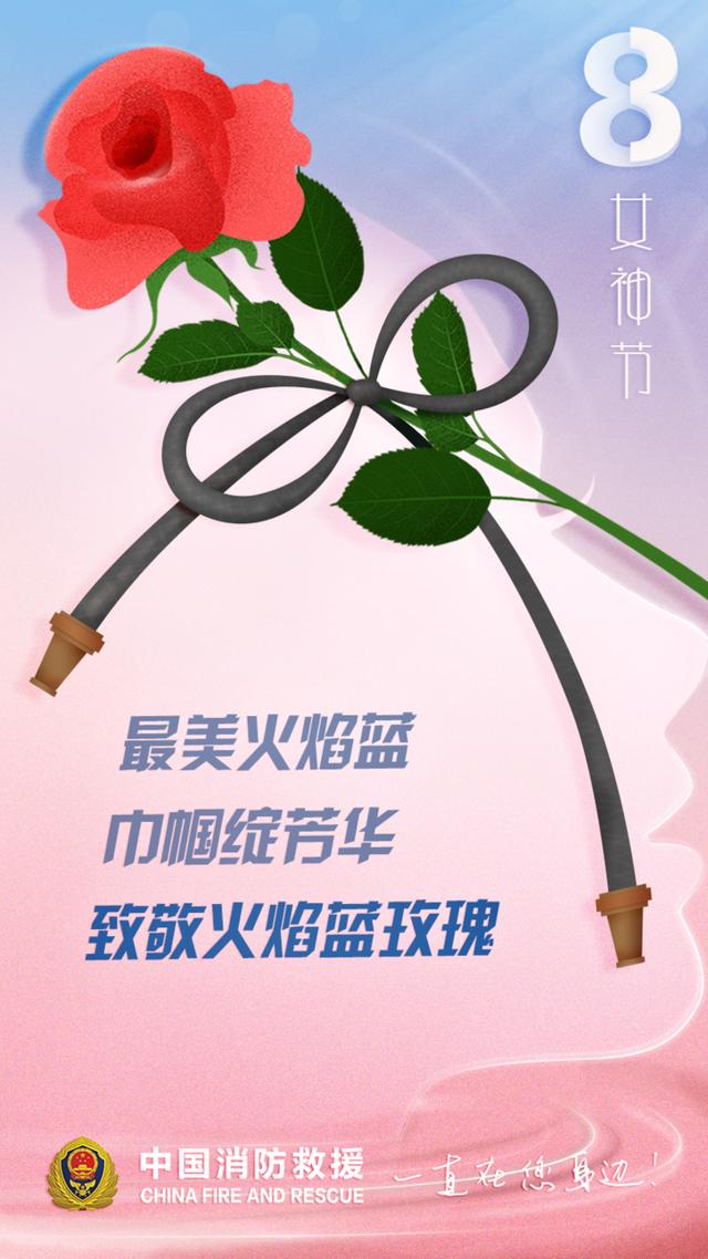 妇女节 | 向火焰蓝玫瑰致敬！