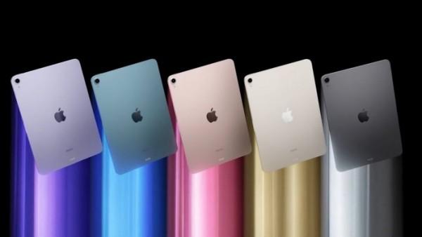 苹果推出内置M1处理器、支持5G和多种色泽的第五代iPad Air