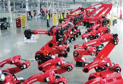 天津港保税区天津新松智慧产业园机器人本体智慧工厂率先投用