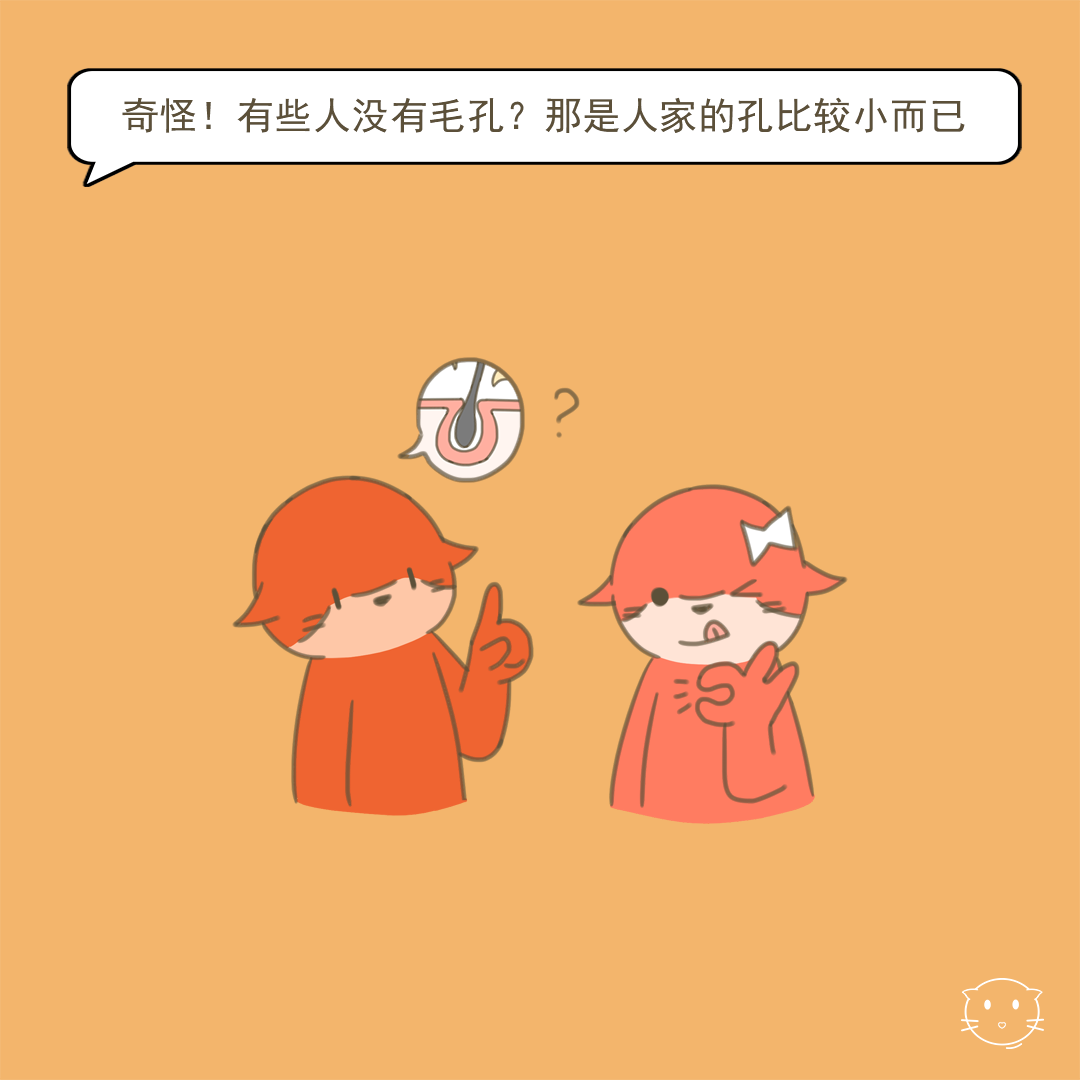 为什么有的人没有毛孔?人家只是比较小