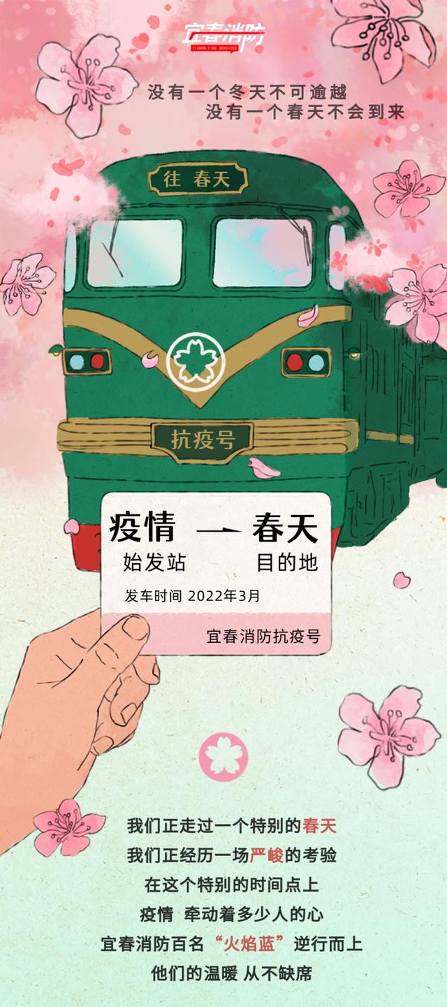 【宜春消防抗疫特刊】抗疫路上“火焰蓝”的温暖从不缺席