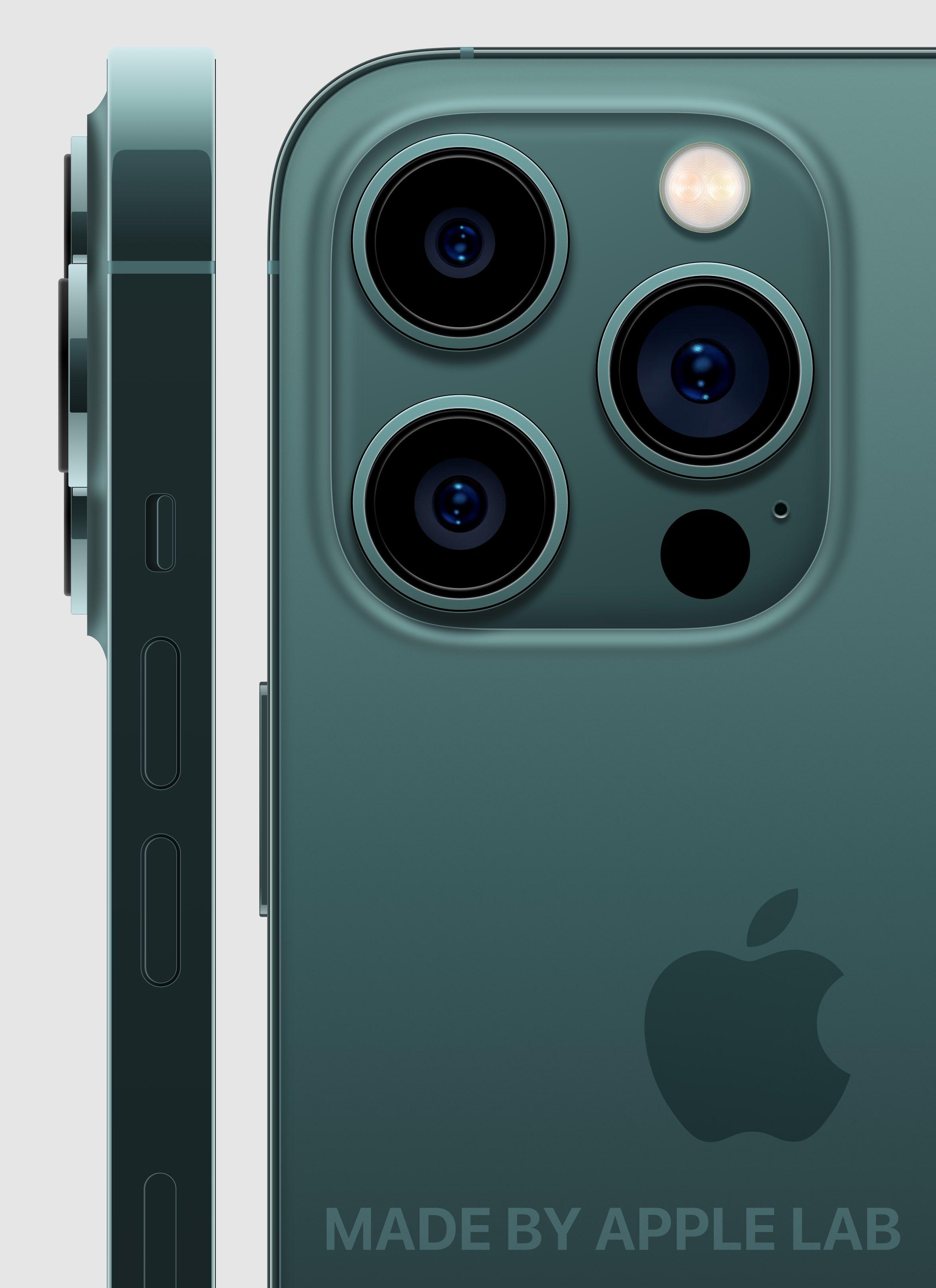 iPhone 14 Pro最新渲染图曝光：感叹号挖孔太酷炫