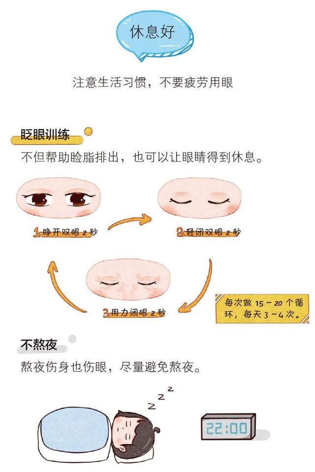 3招缓解视疲劳、干眼症：保湿好、饮食好、休息好！