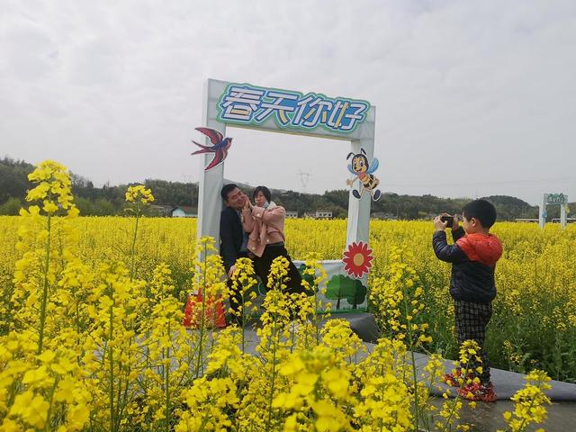 宜都松木坪镇万亩粮油基地春意浓