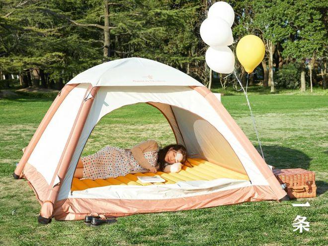 等下个晴天，咱们带着这套自动充气帐篷、床垫，去露营吧！丨种草机