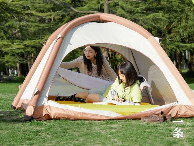 等下个晴天，咱们带着这套自动充气帐篷、床垫，去露营吧！丨种草机
