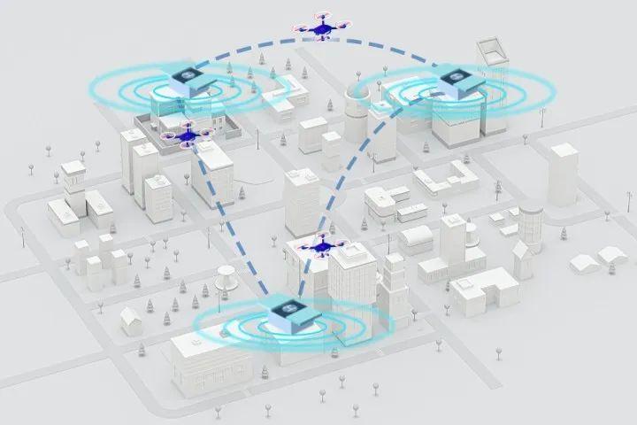 做核酸保持社交距离了吗？无人机自动巡检，全天候5分钟出勤覆盖上海这个区域