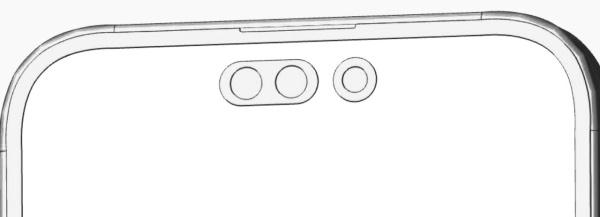 iPhone 14 Pro Max的CAD图曝光 感叹号取代刘海 边框窄了20％